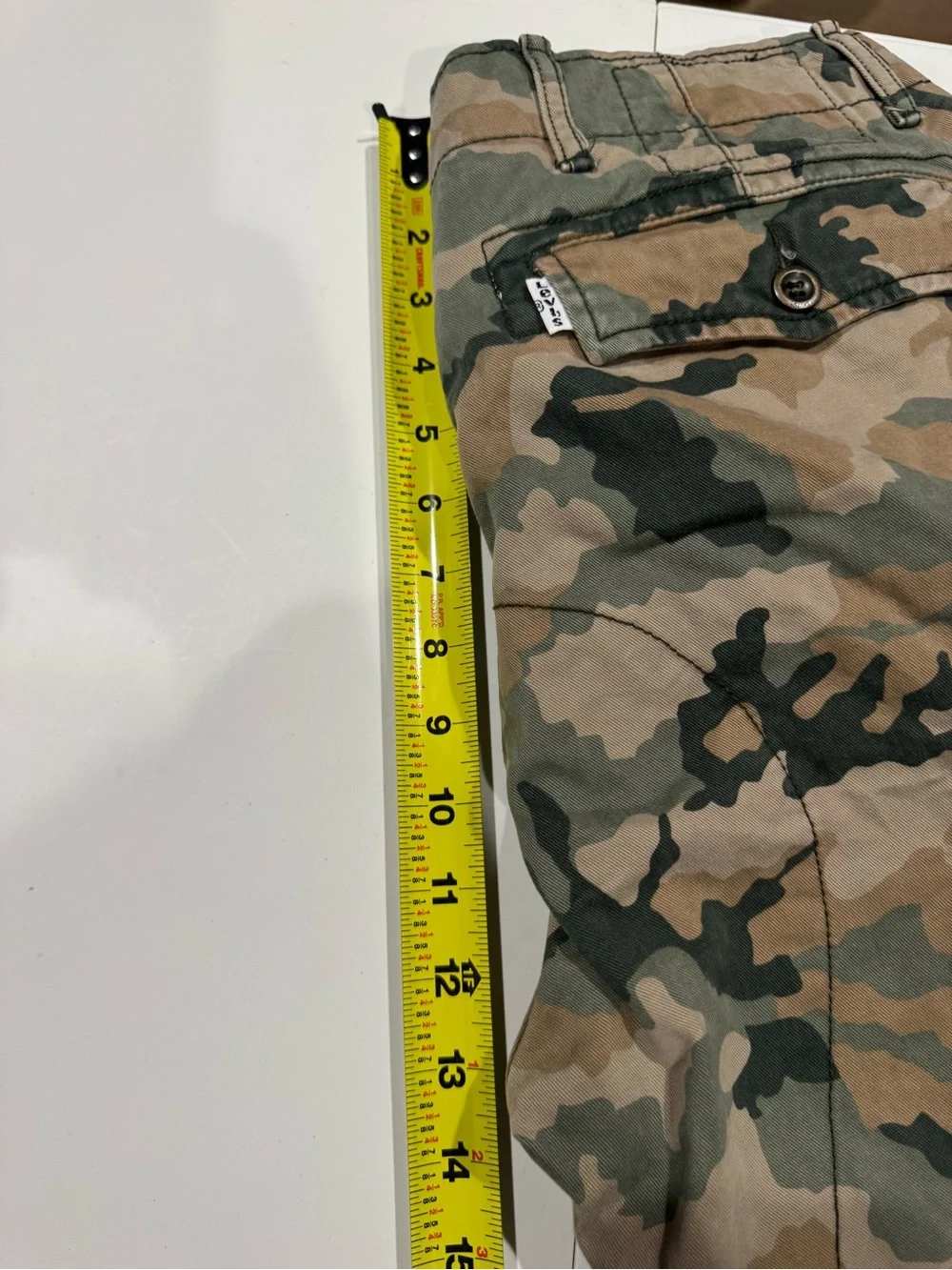 Levi's Men's Green Camouflage Cargo Pants Size waist 32